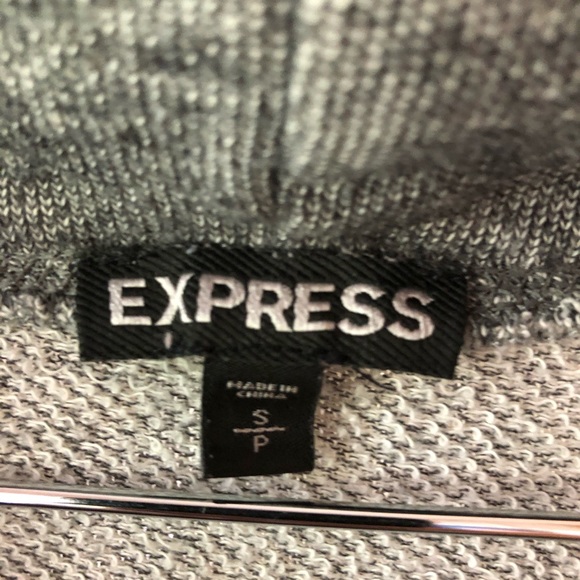 Express Cowl Neck Sweatshirt Sz S - Picture 3 of 8